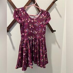 Dot dot smile floral dress toddler girl 2T